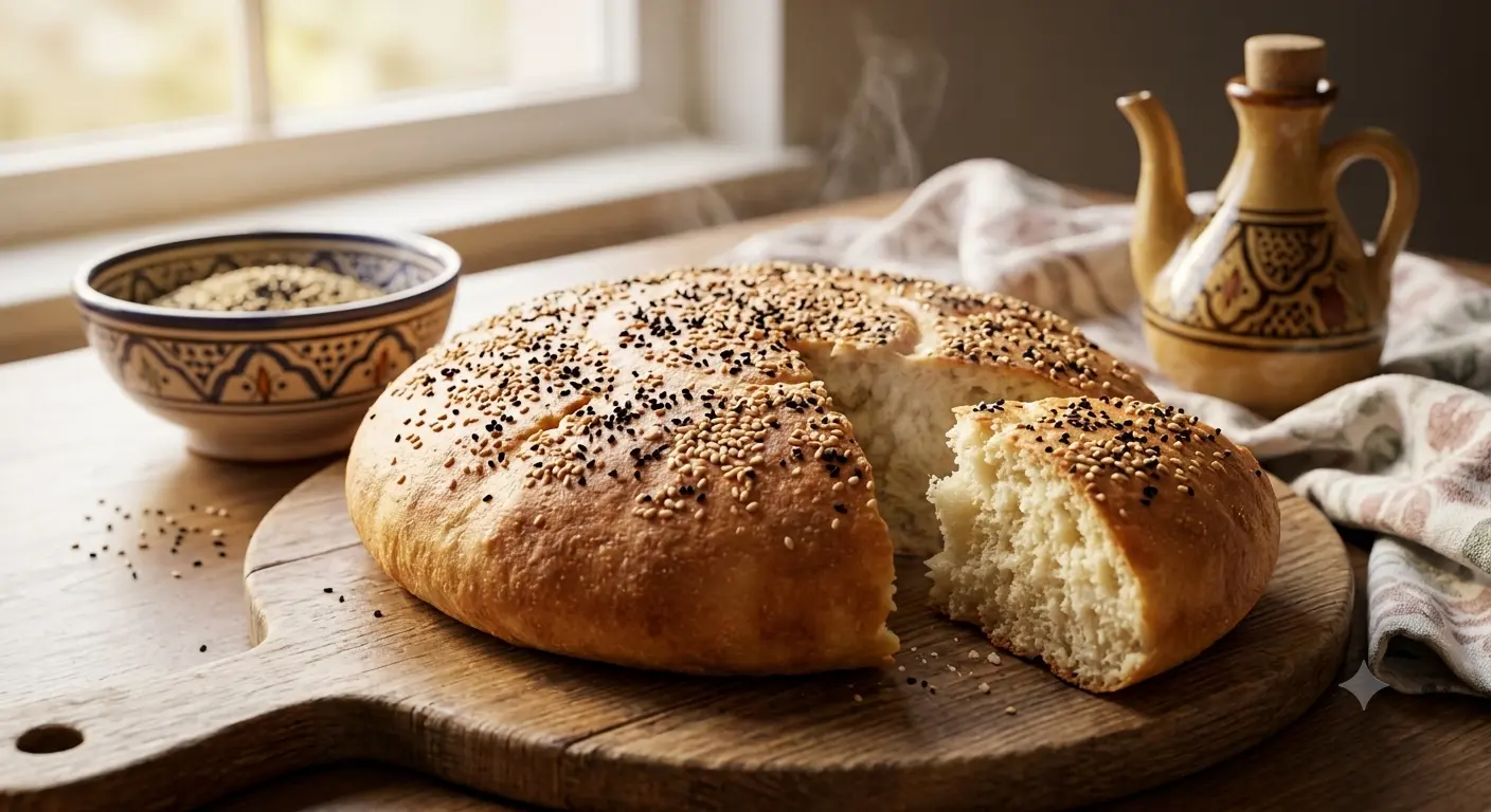 8 Algerian Khobz Ed-Dar Recipe