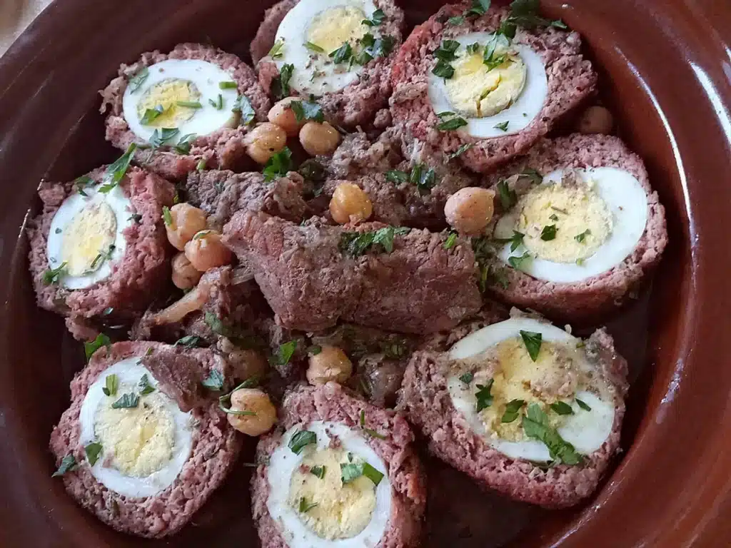Authentic Algerian Tajine El Medgoug Recipe